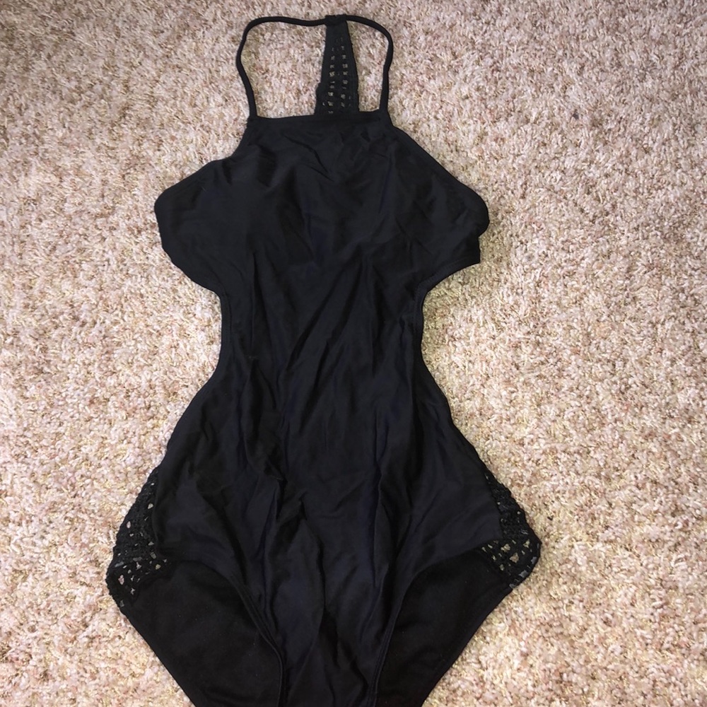 Black one piece